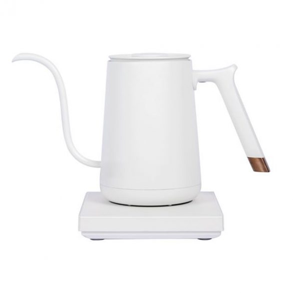 Timemore Mini Fish Smart Pour Over Bouilloire Fine Electrique Blanc 600 ml