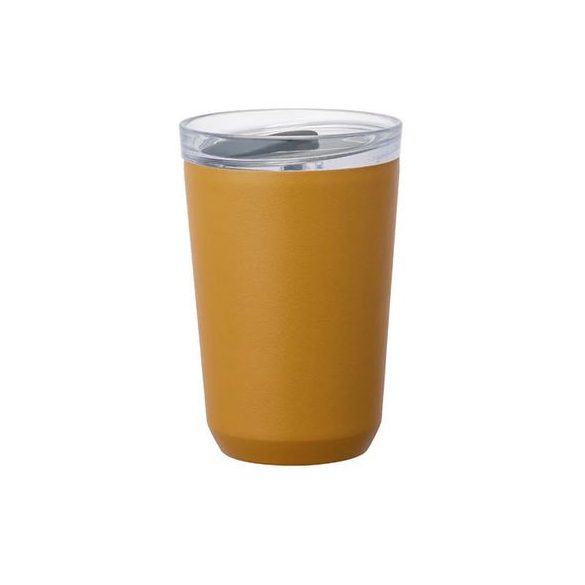 Kinto To Go Gobelet avec Bouchon 360ml - Coyote Jaune