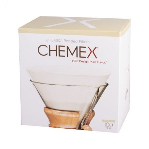 Chemex papier filtre circulaire blanc 6/8/10 tasses 100 pcs