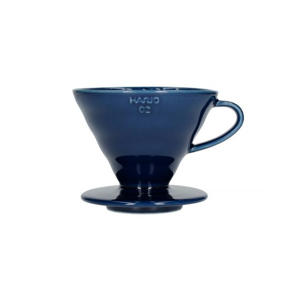 Hario V60-02 compte-gouttes en céramique - bleu indigo + 40 pcs filtre