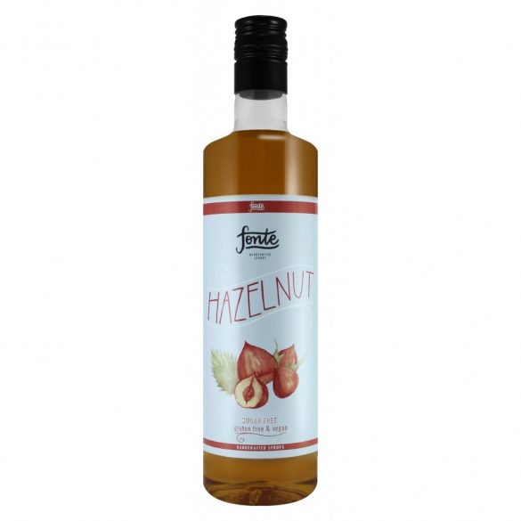 Fonte * sans sucre * sirop de noisette 750ml