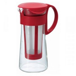   Hario Mizudashi Coffee Pot Mini – café trempé à froid / infusion à froid / machine à café 600 ml – rouge