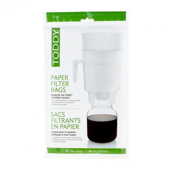 Toddy Home Maker Filtre Paquet de 20