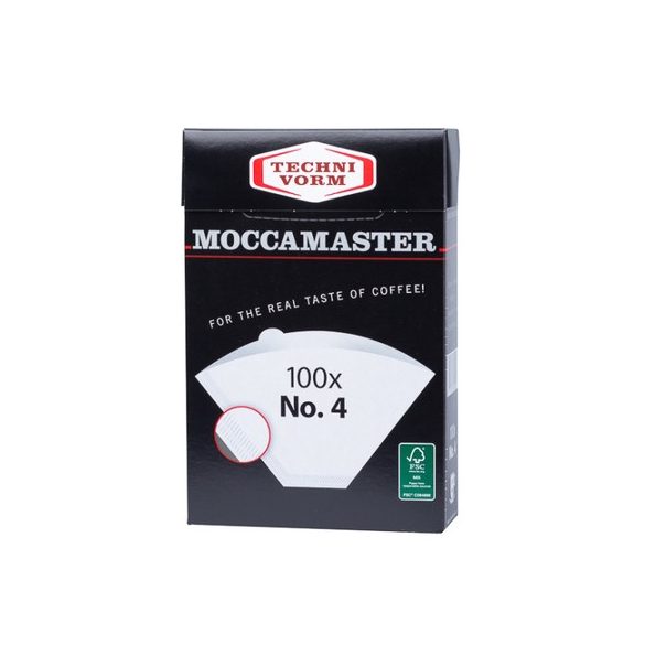 Moccamaster #4 blanc 100 pcs papier filtre