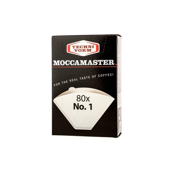 Moccamaster #1 blanc 80 pcs papier filtre