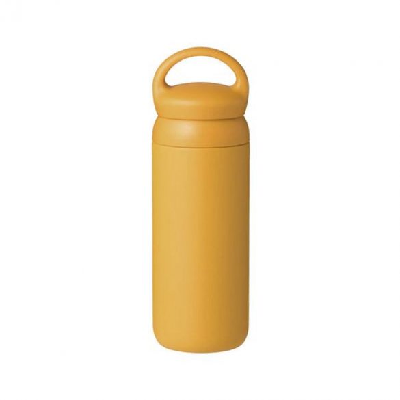 Kinto Day Off thermos jaune moutarde - 500 ml 