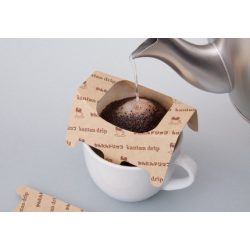   Kalita Kantan Drip - papier filtre « parachute » pour une utilisation sans trempette 30 pcs