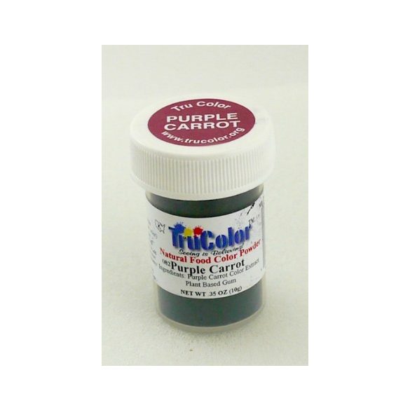 TruColor Colorant alimentaire à base de plantes - Extrait de carotte violette 10g