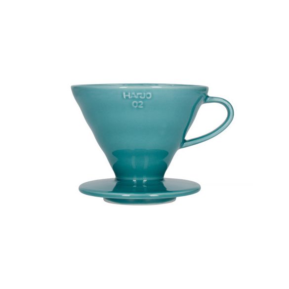 Hario V60-02 compte-gouttes en céramique - turquoise + 40 pcs filtre